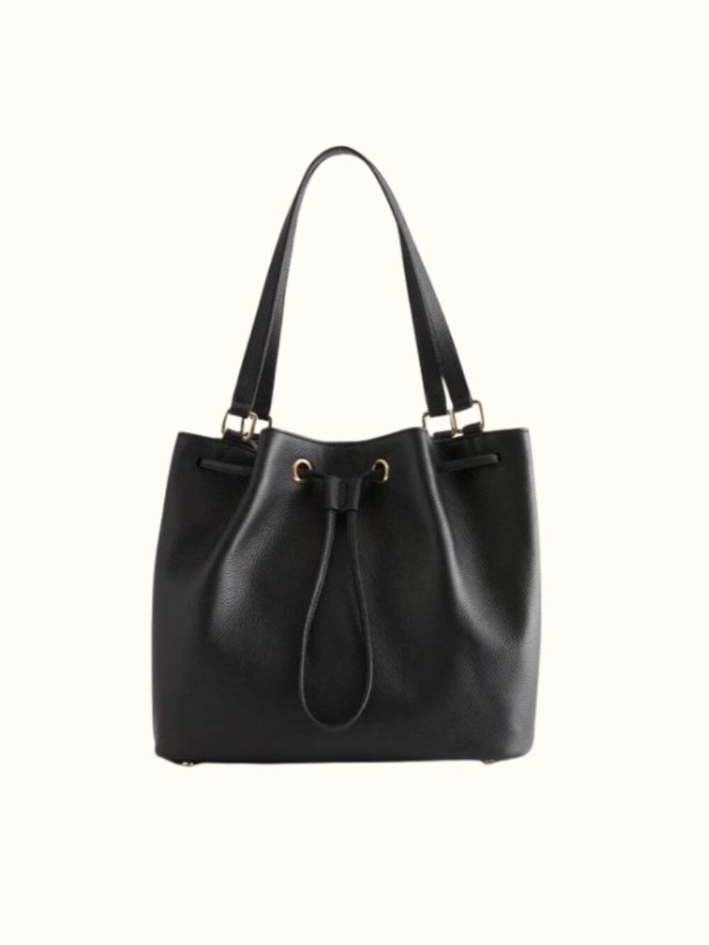 Quince Italian Leather Bucket Bag